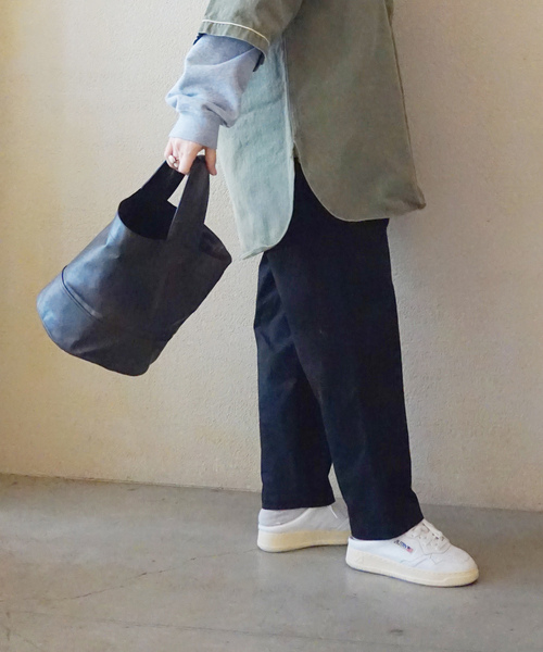 JOURNAL STANDARD LUXE(ジャーナルスタンダード ラックス)の「《追加》フェイクレザー サークルBAG-M(エコバッグ/サブバッグ・レディース・ブラック/ブラウン・FREE)」の12枚目の写真
