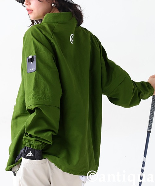 antiqua(アンティカ)の「【STCH】 スタンドネック 2WAY トップス(その他トップス・レディース・ブルー/カーキ/ブラック・ML/LXL)」の13枚目の写真
