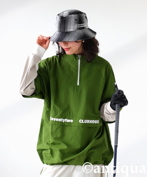 antiqua(アンティカ)の「【STCH】 スタンドネック 2WAY トップス(その他トップス・レディース・ブルー/カーキ/ブラック・ML/LXL)」の15枚目の写真