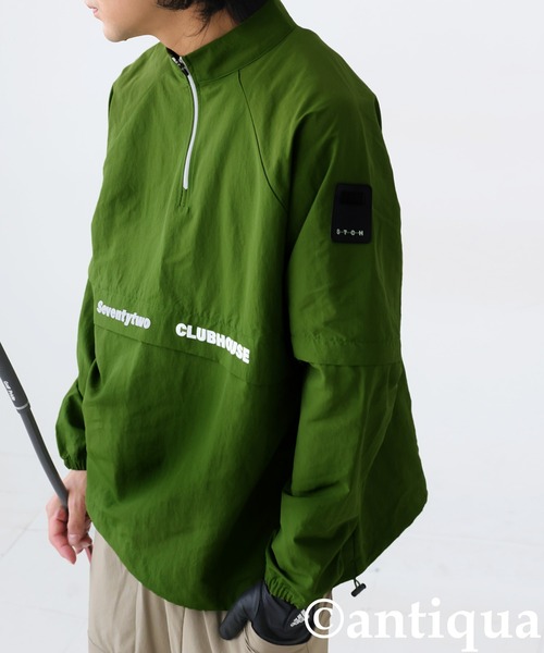 antiqua(アンティカ)の「【STCH】 スタンドネック 2WAY トップス(その他トップス・レディース・ブルー/カーキ/ブラック・ML/LXL)」の18枚目の写真