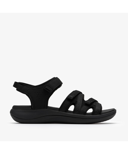 Clarks(クラークス)の「Mira Madi / ミラマディ (ブラック)(サンダル・レディース・ブラック・UK3/UK3.5/UK4/UK4.5/UK5/UK5.5/UK6)」の1枚目の写真