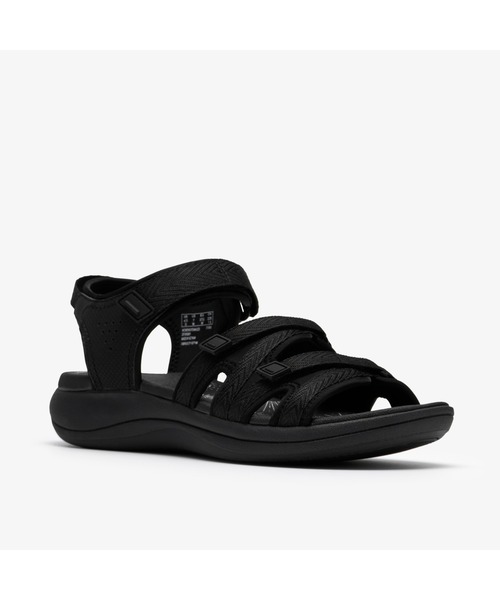 Clarks(クラークス)の「Mira Madi / ミラマディ (ブラック)(サンダル・レディース・ブラック・UK3/UK3.5/UK4/UK4.5/UK5/UK5.5/UK6)」の4枚目の写真