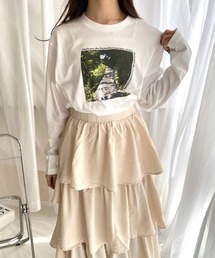 イラストフォトデザインロンT/長袖Tシャツ
