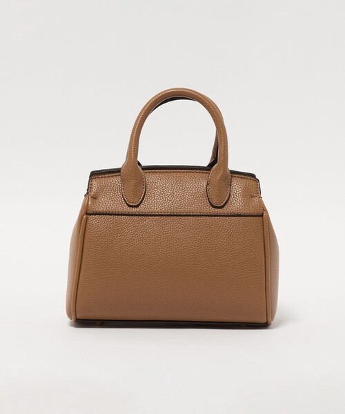 green label relaxing（グリーンレーベルリラクシング）の「2WAY 金具 ミニボストンバッグ（ボストンバッグ・レディース・ナチュラル/ブラック/ブラウン系・FREE）」の8枚目の写真