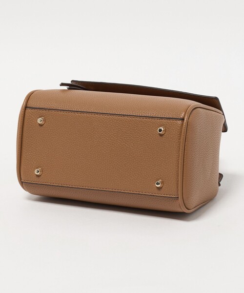 green label relaxing（グリーンレーベルリラクシング）の「2WAY 金具 ミニボストンバッグ（ボストンバッグ・レディース・ナチュラル/ブラック/ブラウン系・FREE）」の12枚目の写真