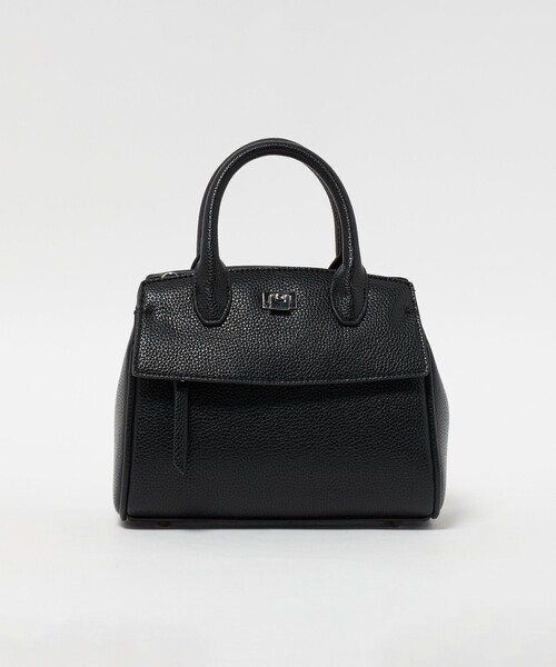 green label relaxing（グリーンレーベルリラクシング）の「2WAY 金具 ミニボストンバッグ（ボストンバッグ・レディース・ナチュラル/ブラック/ブラウン系・FREE）」の18枚目の写真