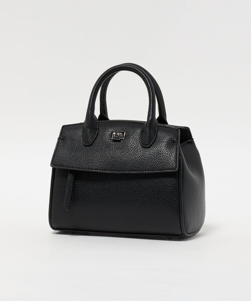 green label relaxing（グリーンレーベルリラクシング）の「2WAY 金具 ミニボストンバッグ（ボストンバッグ・レディース・ナチュラル/ブラック/ブラウン系・FREE）」の19枚目の写真