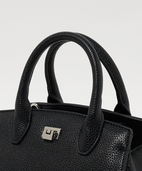 green label relaxing（グリーンレーベルリラクシング）の「2WAY 金具 ミニボストンバッグ（ボストンバッグ・レディース・ナチュラル/ブラック/ブラウン系・FREE）」の20枚目の写真