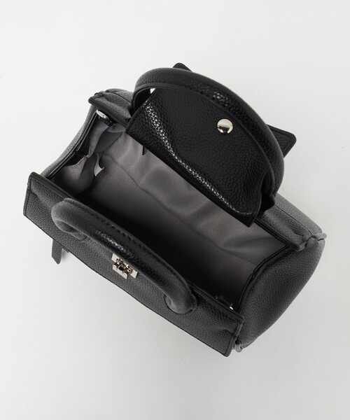 green label relaxing（グリーンレーベルリラクシング）の「2WAY 金具 ミニボストンバッグ（ボストンバッグ・レディース・ナチュラル/ブラック/ブラウン系・FREE）」の21枚目の写真