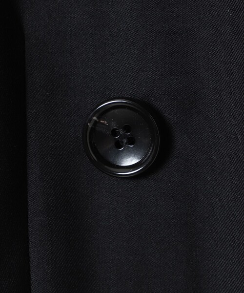 Ray BEAMS(レイビームス)の「4ボタン ダブル ハーフスリーブ ジャケット 26SS(テーラードジャケット・レディース・グレー/ブラック・0/1)」の7枚目の写真