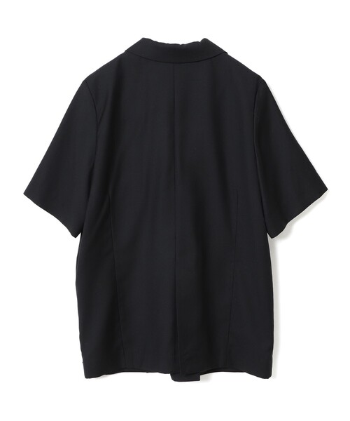 Ray BEAMS(レイビームス)の「4ボタン ダブル ハーフスリーブ ジャケット 26SS(テーラードジャケット・レディース・グレー/ブラック・0/1)」の10枚目の写真