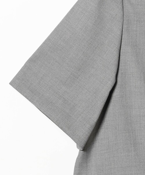 Ray BEAMS(レイビームス)の「4ボタン ダブル ハーフスリーブ ジャケット 26SS(テーラードジャケット・レディース・グレー/ブラック・0/1)」の13枚目の写真