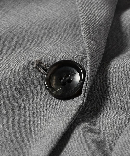 Ray BEAMS(レイビームス)の「4ボタン ダブル ハーフスリーブ ジャケット 26SS(テーラードジャケット・レディース・グレー/ブラック・0/1)」の17枚目の写真
