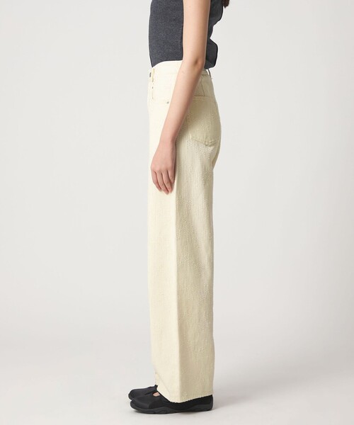 CITEN(シテン)の「<CITEN>ダメージデニムストレートパンツ オフホワイト(デニムパンツ・レディース・オフホワイト・L/M/S)」の9枚目の写真