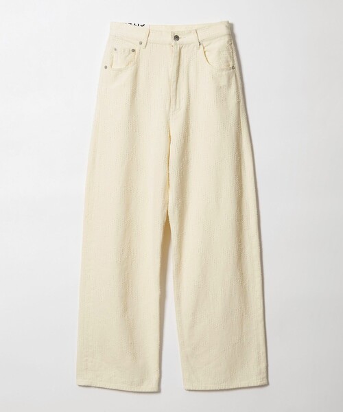 CITEN(シテン)の「<CITEN>ダメージデニムストレートパンツ オフホワイト(デニムパンツ・レディース・オフホワイト・L/M/S)」の11枚目の写真