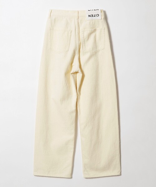 CITEN(シテン)の「<CITEN>ダメージデニムストレートパンツ オフホワイト(デニムパンツ・レディース・オフホワイト・L/M/S)」の12枚目の写真