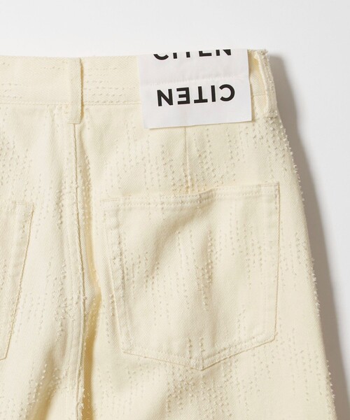 CITEN(シテン)の「<CITEN>ダメージデニムストレートパンツ オフホワイト(デニムパンツ・レディース・オフホワイト・L/M/S)」の15枚目の写真