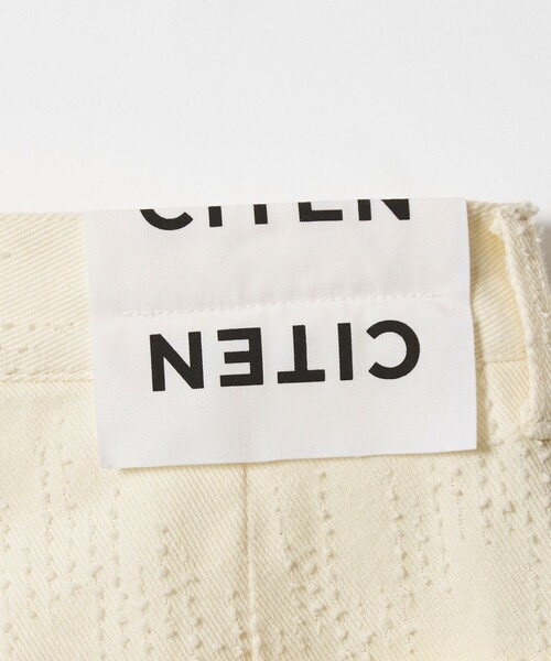 CITEN(シテン)の「<CITEN>ダメージデニムストレートパンツ オフホワイト(デニムパンツ・レディース・オフホワイト・L/M/S)」の16枚目の写真