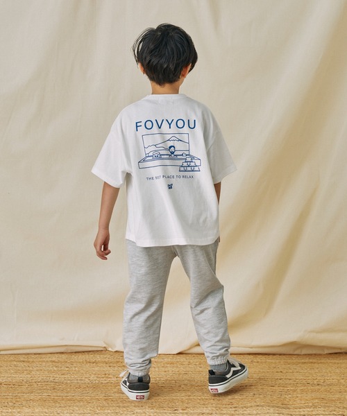 FOV(フォブ)の「FOV/フォブ FOV/フォブの湯Tシャツ(Tシャツ/カットソー・キッズ・ホワイト/ベージュ系その他/ブラック・S/M/L/XL)」の6枚目の写真