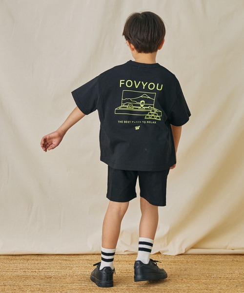 FOV(フォブ)の「FOV/フォブ FOV/フォブの湯Tシャツ(Tシャツ/カットソー・キッズ・ホワイト/ベージュ系その他/ブラック・S/M/L/XL)」の9枚目の写真