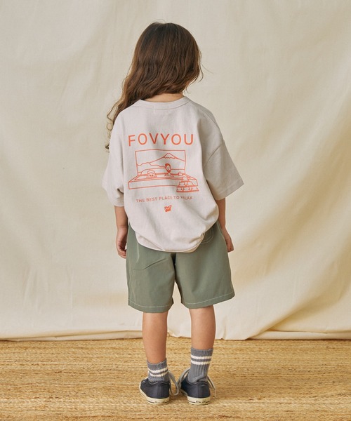 FOV(フォブ)の「FOV/フォブ FOV/フォブの湯Tシャツ(Tシャツ/カットソー・キッズ・ホワイト/ベージュ系その他/ブラック・S/M/L/XL)」の12枚目の写真