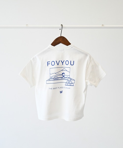 FOV(フォブ)の「FOV/フォブ FOV/フォブの湯Tシャツ(Tシャツ/カットソー・キッズ・ホワイト/ベージュ系その他/ブラック・S/M/L/XL)」の13枚目の写真