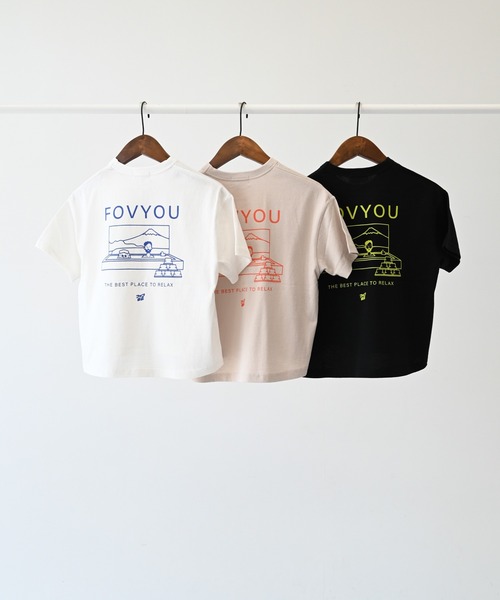 FOV(フォブ)の「FOV/フォブ FOV/フォブの湯Tシャツ(Tシャツ/カットソー・キッズ・ホワイト/ベージュ系その他/ブラック・S/M/L/XL)」の21枚目の写真