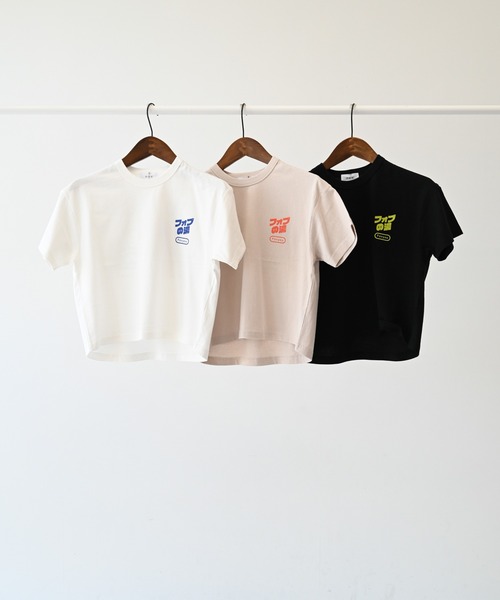 FOV(フォブ)の「FOV/フォブ FOV/フォブの湯Tシャツ(Tシャツ/カットソー・キッズ・ホワイト/ベージュ系その他/ブラック・S/M/L/XL)」の22枚目の写真