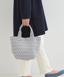 SHOO・LA・RUE | 大人のカジュアルスタイルに ニットランチトートバッグ(トートバッグ)