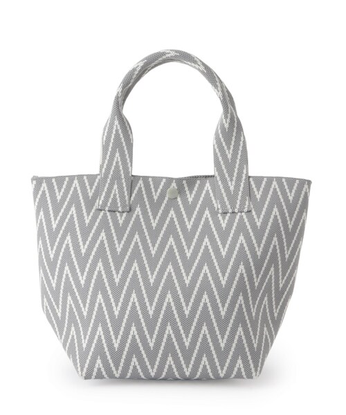 SHOO・LA・RUE（シューラルー）の「ニットランチトートバッグ（トートバッグ・レディース・グレー系3/ブラック系5/ブラック系/ブルー系・00）」の13枚目の写真