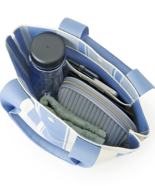 SHOO・LA・RUE（シューラルー）の「ニットランチトートバッグ（トートバッグ・レディース・グレー系3/ブラック系5/ブラック系/ブルー系・00）」の11枚目の写真