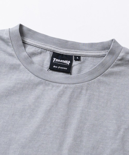 THRASHER(スラッシャー)の「【at】〔THRASHER/スラッシャー〕SKATEGOAT LOGO ピグメント ノースリーブ(タンクトップ・メンズ・グレー系2/グレー系1/ライトグレー系1・MEDIUM/LARGE/X-LARGE)」の10枚目の写真