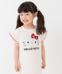sanrio（サンリオ）の「〈サンリオ〉肩フリルワンピース（ワンピース）」