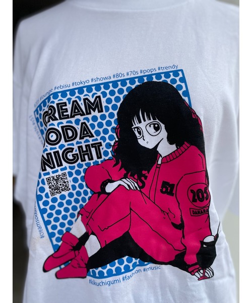 CASA FLINE(カーサフライン)の「【ETHICALTOMORROW】CREAM SODA Tee Shirts(Tシャツ/カットソー・レディース・ホワイト/ピンク/グリーン・FREE)」の1枚目の写真