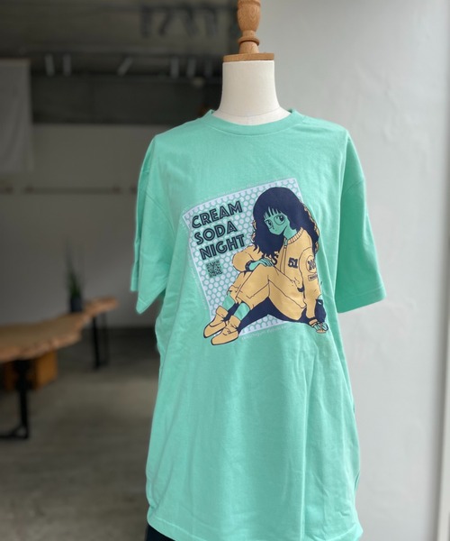 CASA FLINE(カーサフライン)の「【ETHICALTOMORROW】CREAM SODA Tee Shirts(Tシャツ/カットソー・レディース・ホワイト/ピンク/グリーン・FREE)」の8枚目の写真