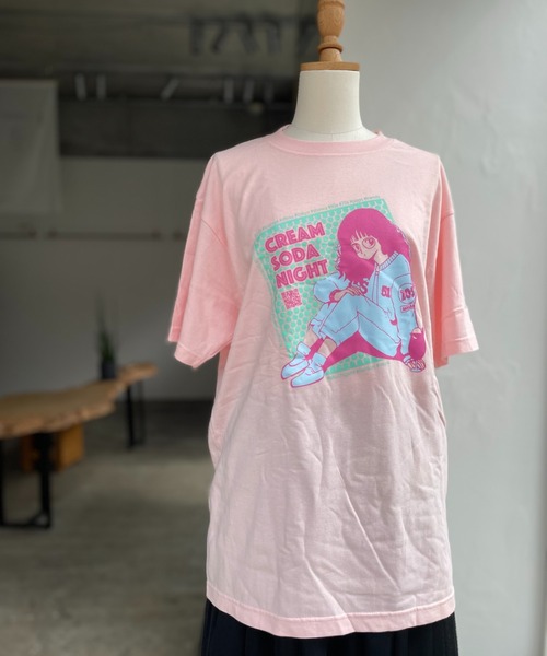 CASA FLINE(カーサフライン)の「【ETHICALTOMORROW】CREAM SODA Tee Shirts(Tシャツ/カットソー・レディース・ホワイト/ピンク/グリーン・FREE)」の7枚目の写真