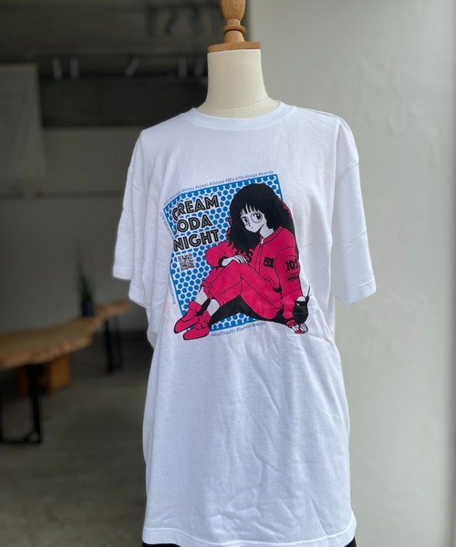CASA FLINE(カーサフライン)の「【ETHICALTOMORROW】CREAM SODA Tee Shirts(Tシャツ/カットソー・レディース・ホワイト/ピンク/グリーン・FREE)」の9枚目の写真