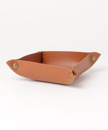 BEATJIVE（ビートジャイブ）の「北欧 PUレザー 4ボタンスナップ式折りたたみトレー（収納グッズ）」