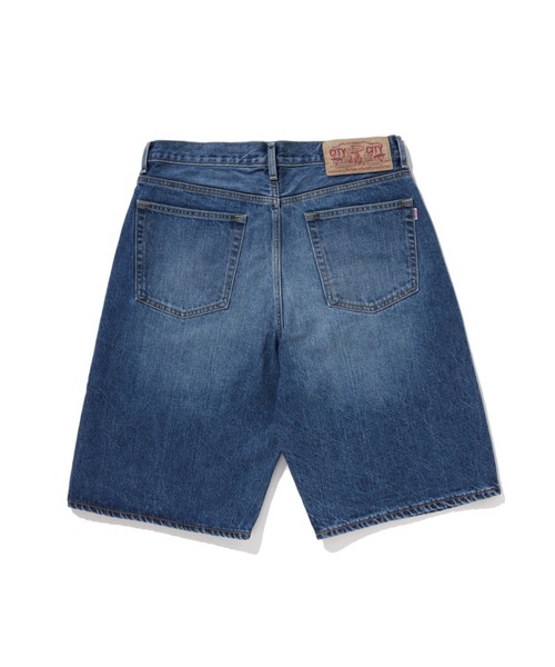 A BATHING APE(アベイシングエイプ)の「TWIN STA RELAXED FIT DENIM SHORTS(デニムパンツ・メンズ・ブラック/ライトインディゴブルー・SMALL/X-LARGE/MEDIUM/XX-LARGE/LARGE)」の5枚目の写真
