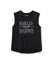 オンブレ（グラデーション）・ブリング・ノースリーブTシャツ