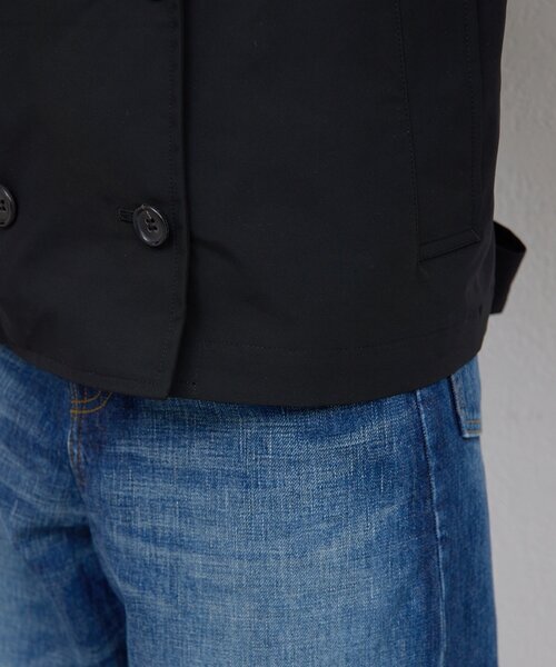 GALLARDAGALANTE（ガリャルダガランテ）の「【HERITANOVUM】ウォータープルーフショートコート（その他アウター・レディース・ブラック/ベージュ・FREE）」の20枚目の写真