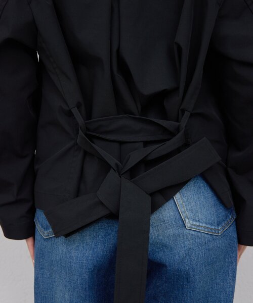 GALLARDAGALANTE（ガリャルダガランテ）の「【HERITANOVUM】ウォータープルーフショートコート（その他アウター・レディース・ブラック/ベージュ・FREE）」の21枚目の写真