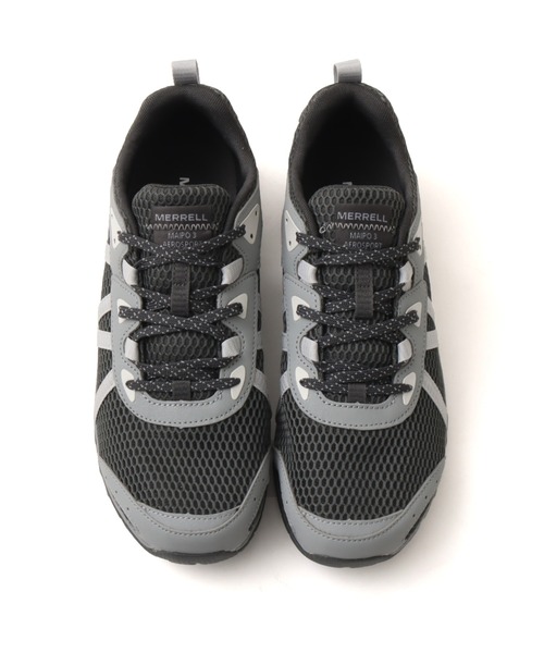 MERRELL(メレル)の「MERRELL MAIPO 3 AEROSPORT / メレル マイポ 3 エアロスポーツ(スニーカー・メンズ・グレー・26.0cm/26.5cm/27.0cm/27.5cm/28.0cm/29.0cm)」の2枚目の写真