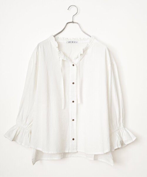 LBC（エルビーシー）の「デニムコットンシャーリングブラウス（シャツ/ブラウス・レディース・ブルー/ブラック/ホワイト・M）」の21枚目の写真