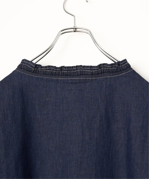 LBC（エルビーシー）の「デニムコットンシャーリングブラウス（シャツ/ブラウス・レディース・ブルー/ブラック/ホワイト・M）」の15枚目の写真