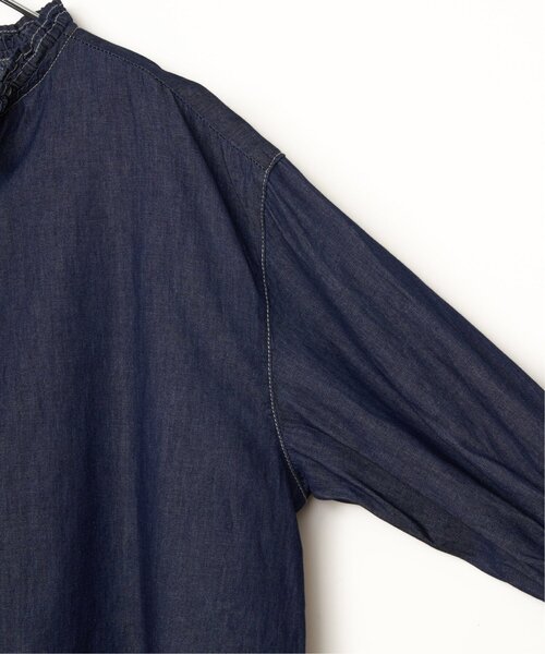 LBC（エルビーシー）の「デニムコットンシャーリングブラウス（シャツ/ブラウス・レディース・ブルー/ブラック/ホワイト・M）」の16枚目の写真