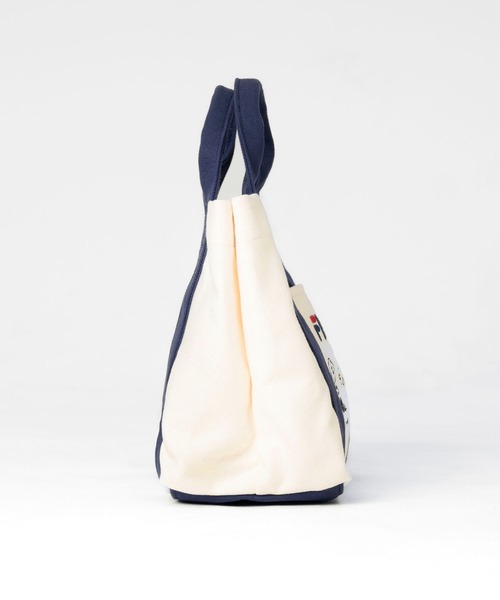 FILA(フィラ)の「FILA Peanuts/フィラ ピーナッツ SNOOPY トートバッグ キャンバス 内側仕切り(トートバッグ・レディース・ブラック/ベージュ/ネイビー・FREE)」の12枚目の写真