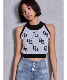 GYDA | GG glitter quilting アメスリ KT TO(ニット/セーター)