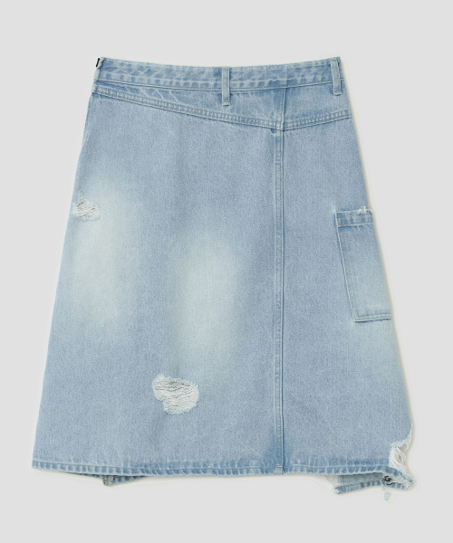 TYPESERVICE（タイプサービス）の「Spiked Dot Denim Skirt [Blue]（スカート・レディース・その他・SMALL/MEDIUM）」の3枚目の写真
