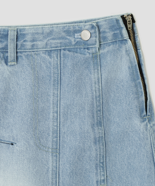 TYPESERVICE（タイプサービス）の「Spiked Dot Denim Skirt [Blue]（スカート・レディース・その他・SMALL/MEDIUM）」の5枚目の写真